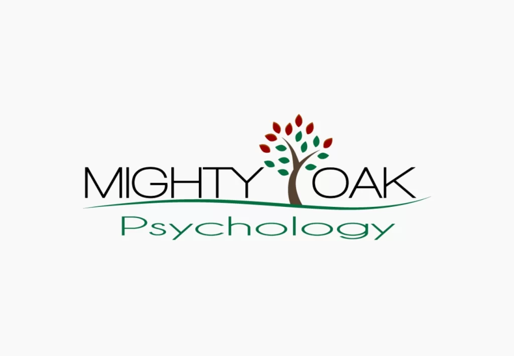Mighty Oak Psychology logo designed by SimpleWebs13